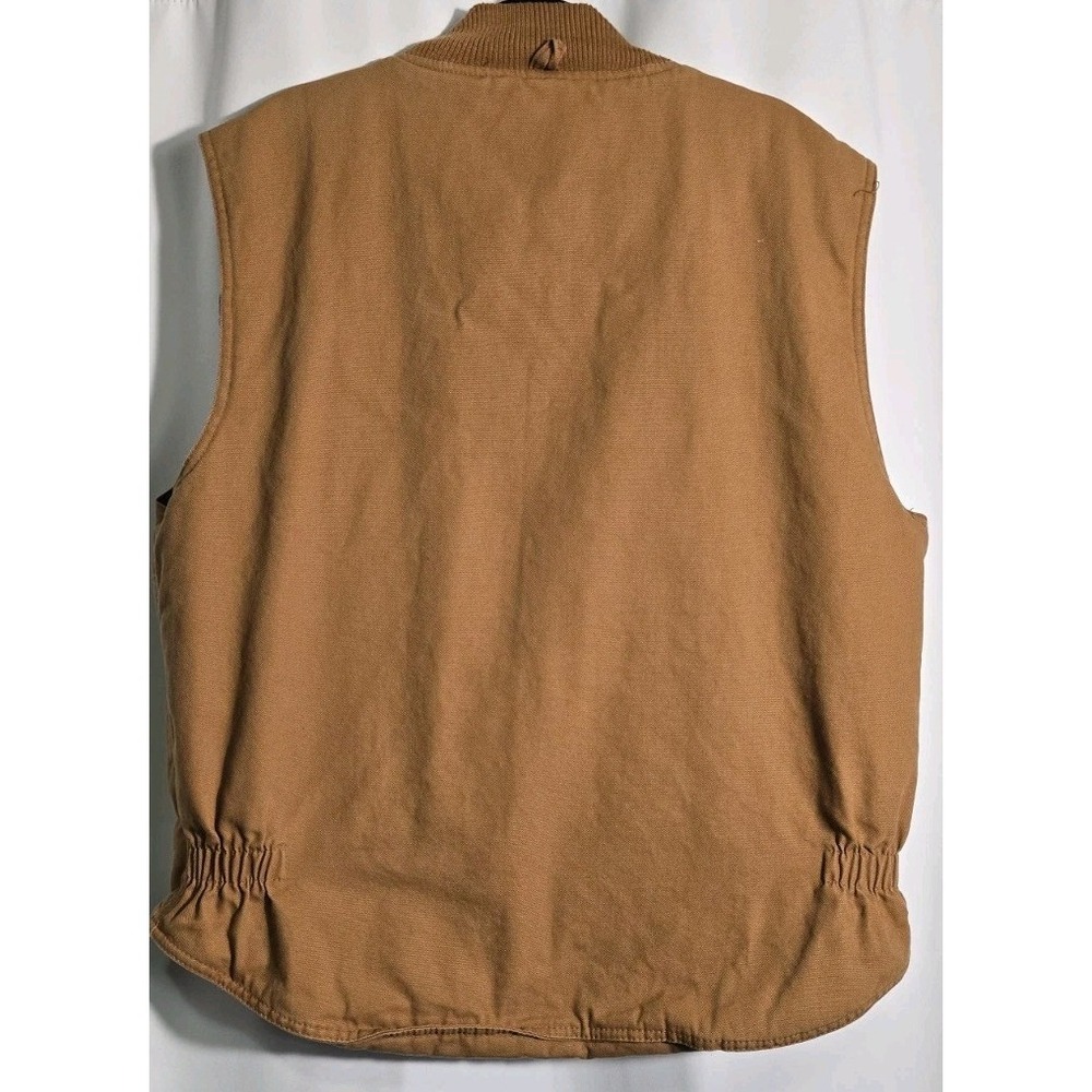 Walls‎ Zero Zone Canvas Quilted Lined Vest Western Mens Large Tall - Picture 3 of 8